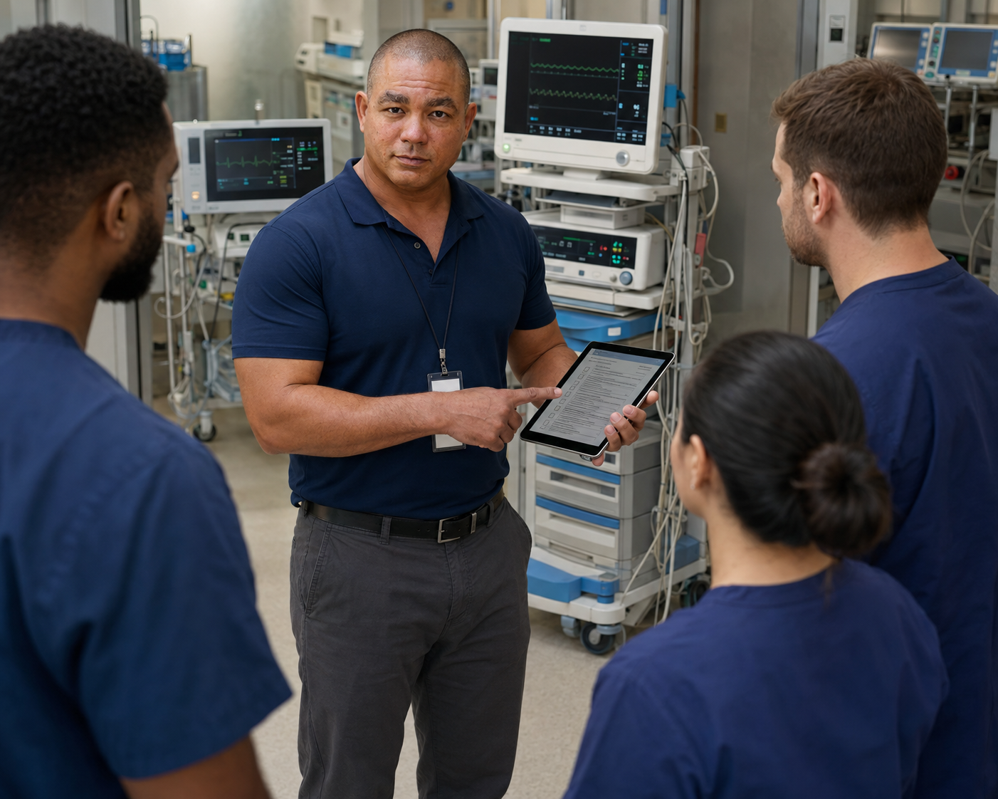 Field service inspection of dialysis water treatment equipment