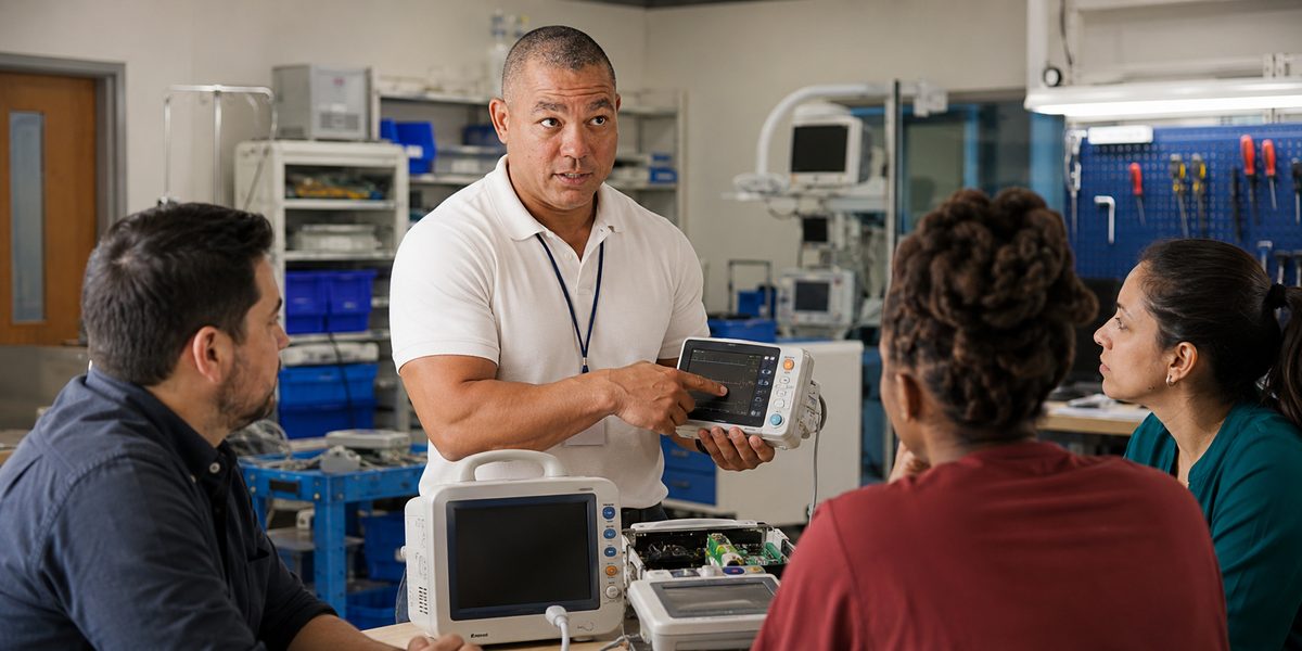 Devin teaches clinical alarm management