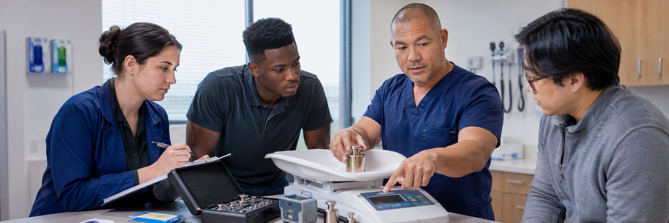 Biosafety cabinet certification and airflow testing | BiomedRx HTM services Laboratory biosafety cabinet certification and airflow testing by HTM specialists
